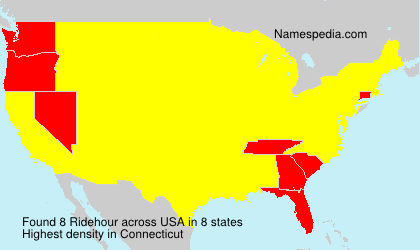 Surname Ridehour in USA Surname Ridehour in USA