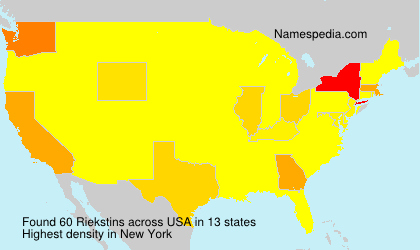 Surname Riekstins in USA Surname Riekstins in USA