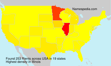 Surname Rients in USA Surname Rients in USA