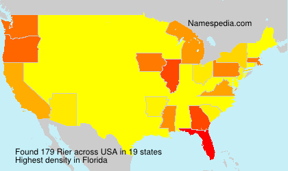 Surname Rier in USA Surname Rier in USA