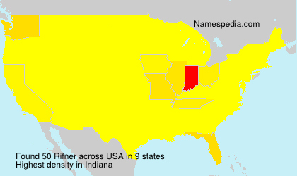 Surname Rifner in USA Surname Rifner in USA
