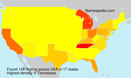 Surname Rigling in USA Surname Rigling in USA