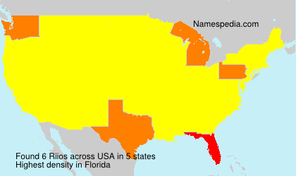 Surname Riios in USA Surname Riios in USA