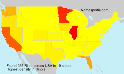 Surname Rilea in USA Surname Rilea in USA