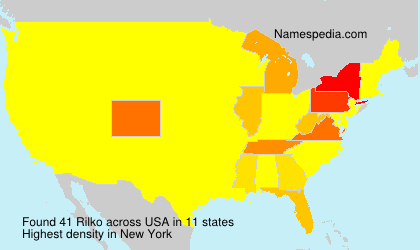 Surname Rilko in USA Surname Rilko in USA