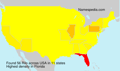 Surname Rilo in USA Surname Rilo in USA