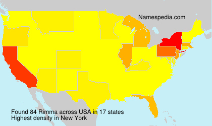 Surname Rimma in USA Surname Rimma in USA