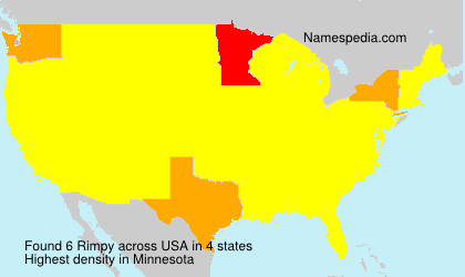 Surname Rimpy in USA Surname Rimpy in USA