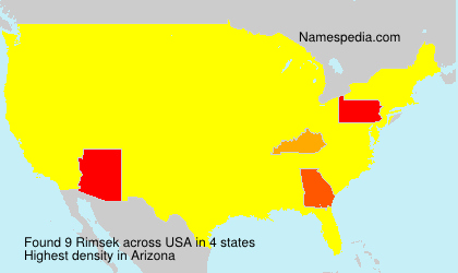 Surname Rimsek in USA Surname Rimsek in USA