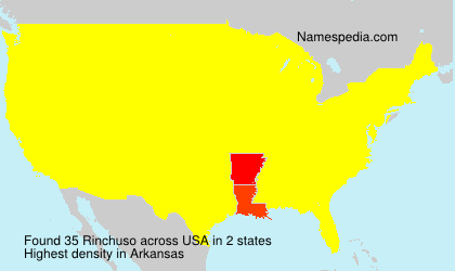 Surname Rinchuso in USA Surname Rinchuso in USA