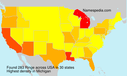 Surname Ringe in USA Surname Ringe in USA