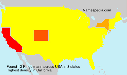 Surname Ringelmann in USA