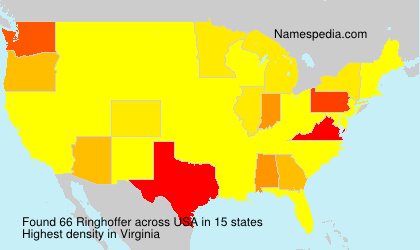 Surname Ringhoffer in USA Surname Ringhoffer in USA