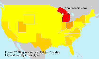 Surname Ringholz in USA Surname Ringholz in USA