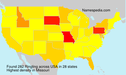 Surname Ringling in USA Surname Ringling in USA