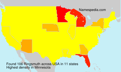 Surname Ringsmuth in USA Surname Ringsmuth in USA