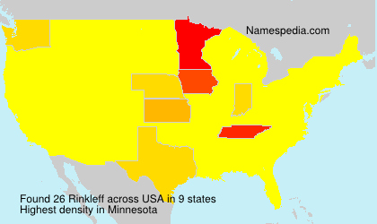 Surname Rinkleff in USA Surname Rinkleff in USA