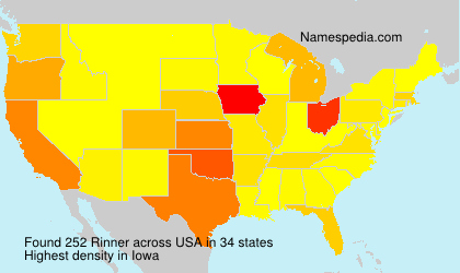 Surname Rinner in USA Surname Rinner in USA