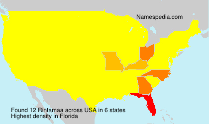 Surname Rintamaa in USA Surname Rintamaa in USA
