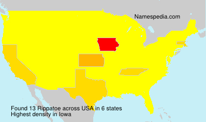 Surname Rippatoe in USA Surname Rippatoe in USA
