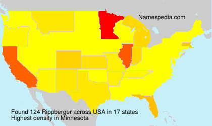 Surname Rippberger in USA Surname Rippberger in USA