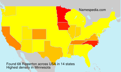 Surname Ripperton in USA Surname Ripperton in USA