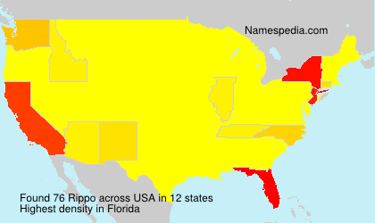 Surname Rippo in USA Surname Rippo in USA