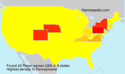Surname Risavi in USA Surname Risavi in USA