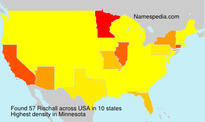 Surname Rischall in USA Surname Rischall in USA