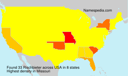 Surname Rischbieter in USA Surname Rischbieter in USA