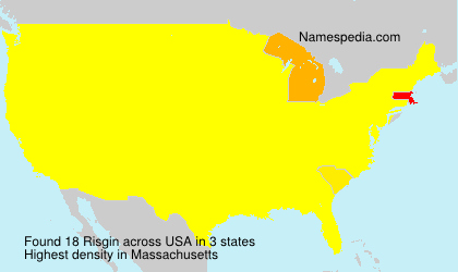 Surname Risgin in USA Surname Risgin in USA