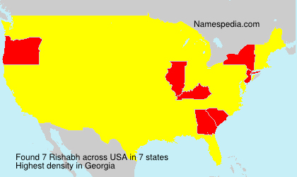 Surname Rishabh in USA Surname Rishabh in USA