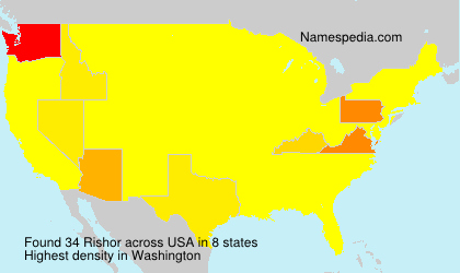 Surname Rishor in USA Surname Rishor in USA