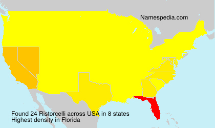 Surname Ristorcelli in USA Surname Ristorcelli in USA