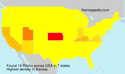 Surname Ritcha in USA