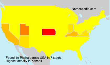 Surname Ritcha in USA Surname Ritcha in USA