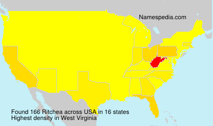 Surname Ritchea in USA Surname Ritchea in USA
