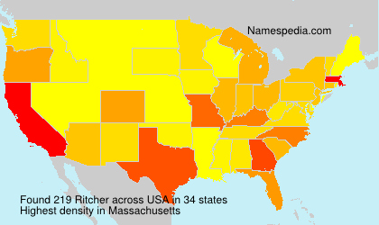 Surname Ritcher in USA Surname Ritcher in USA