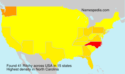 Surname Ritchy in USA Surname Ritchy in USA