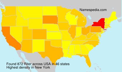 Surname Riter in USA Surname Riter in USA