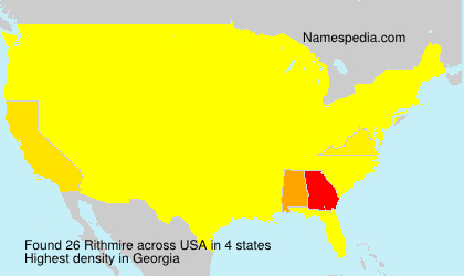 Surname Rithmire in USA Surname Rithmire in USA