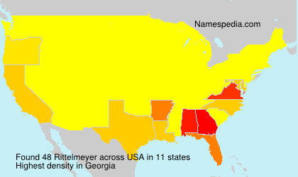Surname Rittelmeyer in USA Surname Rittelmeyer in USA