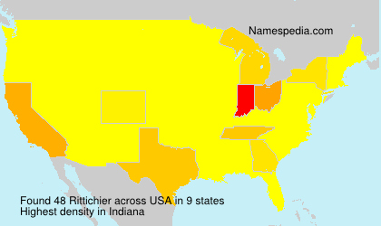 Surname Rittichier in USA Surname Rittichier in USA
