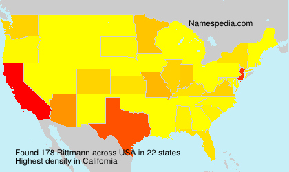 Surname Rittmann in USA Surname Rittmann in USA