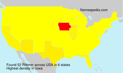 Surname Rittmer in USA Surname Rittmer in USA