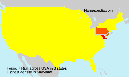 Surname Riuli in USA Surname Riuli in USA