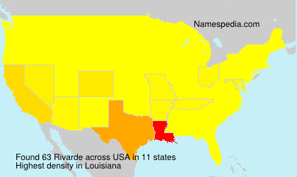 Surname Rivarde in USA Surname Rivarde in USA