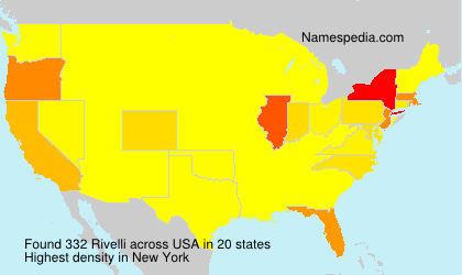 Surname Rivelli in USA Surname Rivelli in USA