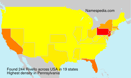 Surname Rivello in USA Surname Rivello in USA