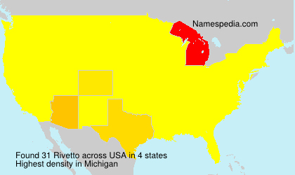 Surname Rivetto in USA Surname Rivetto in USA